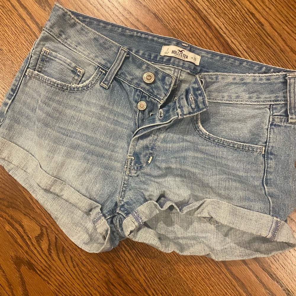Hollister denim shorts